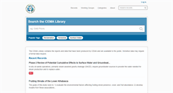 Desktop Screenshot of library.cemaonline.ca